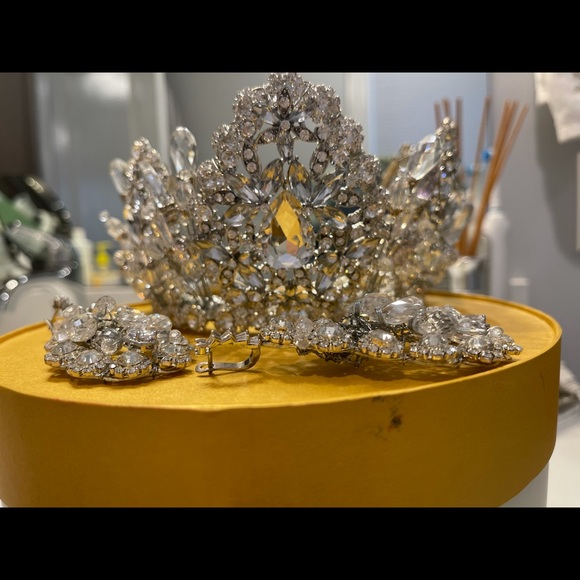 Crystal tiara